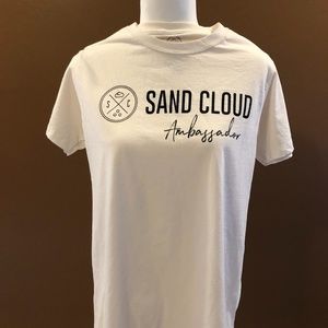 Sand cloud beige tee shirt
